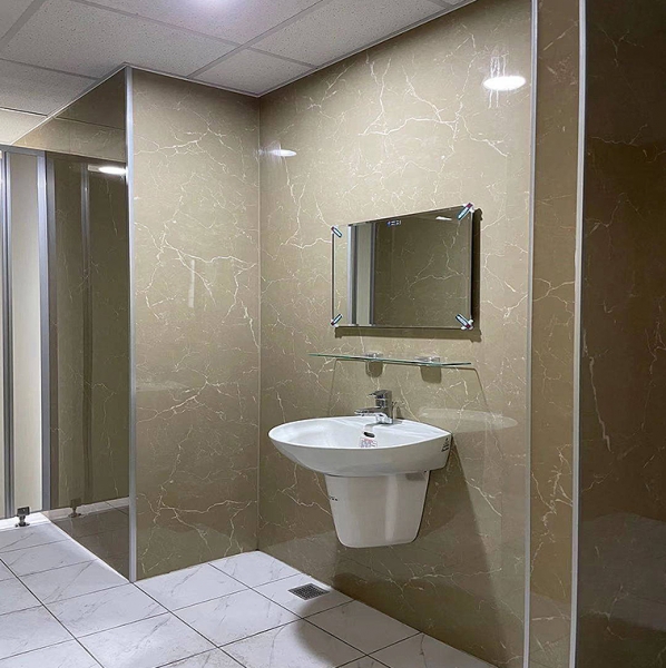 卡扣牆板 | 大理石紋理 CE03 米黃