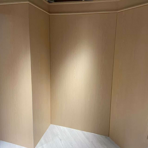 卡扣牆板 | 木質紋理 BV01 白橡色