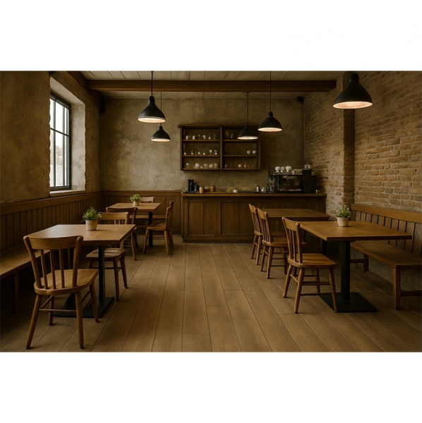 倒角SPC地板 | 可麗露